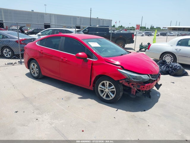 45699563 :رقم المزاد ، 1G1BE5SM4J7243707 vin ، 2018 Chevrolet Cruze Lt Auto مزاد بيع