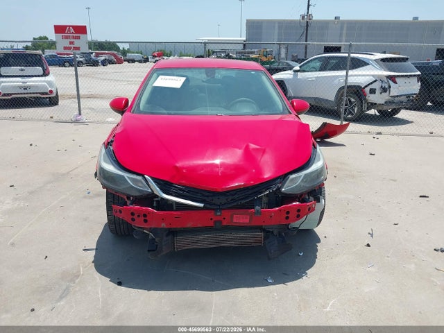 45699563 :رقم المزاد ، 1G1BE5SM4J7243707 vin ، 2018 Chevrolet Cruze Lt Auto مزاد بيع