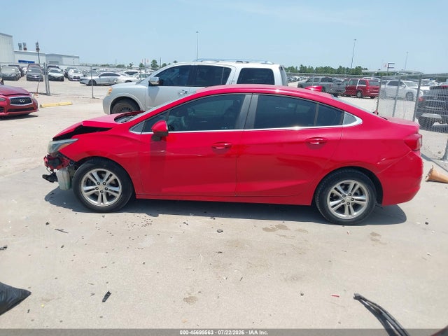 45699563 :رقم المزاد ، 1G1BE5SM4J7243707 vin ، 2018 Chevrolet Cruze Lt Auto مزاد بيع