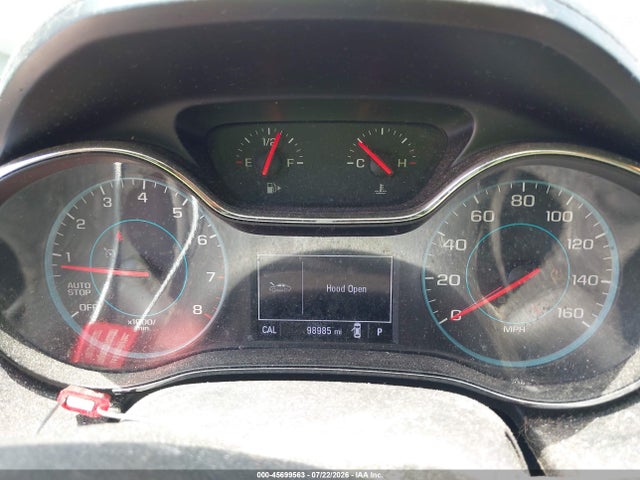 45699563 :رقم المزاد ، 1G1BE5SM4J7243707 vin ، 2018 Chevrolet Cruze Lt Auto مزاد بيع