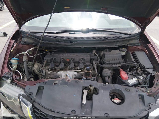 45699720 :رقم المزاد ، 19XFB2F58EE080066 vin ، 2014 Honda Civic Lx مزاد بيع