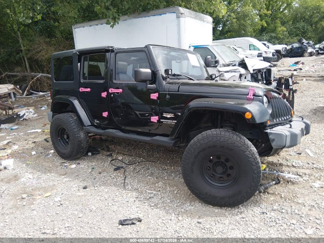 2008 Jeep Wrangler Unlimited Sahara მანქანა იყიდება აუქციონზე, vin: 1J8GA59198L500391, აუქციონის ნომერი: 45699742