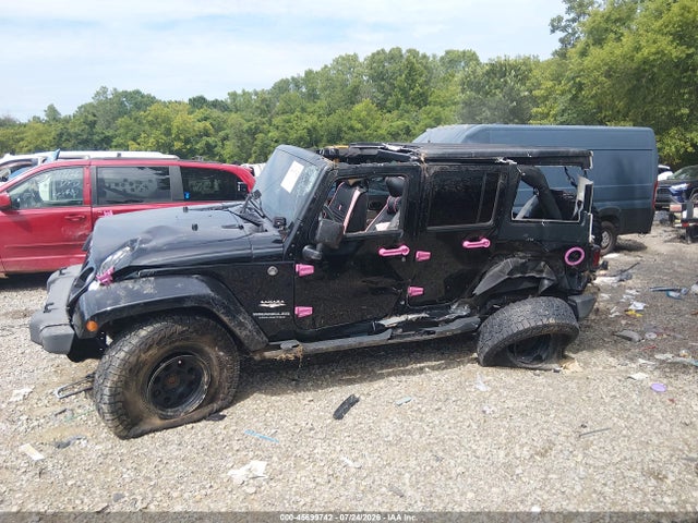 2008 Jeep Wrangler Unlimited Sahara მანქანა იყიდება აუქციონზე, vin: 1J8GA59198L500391, აუქციონის ნომერი: 45699742