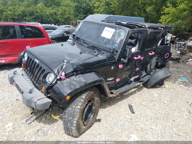 2008 Jeep Wrangler Unlimited Sahara მანქანა იყიდება აუქციონზე, vin: 1J8GA59198L500391, აუქციონის ნომერი: 45699742