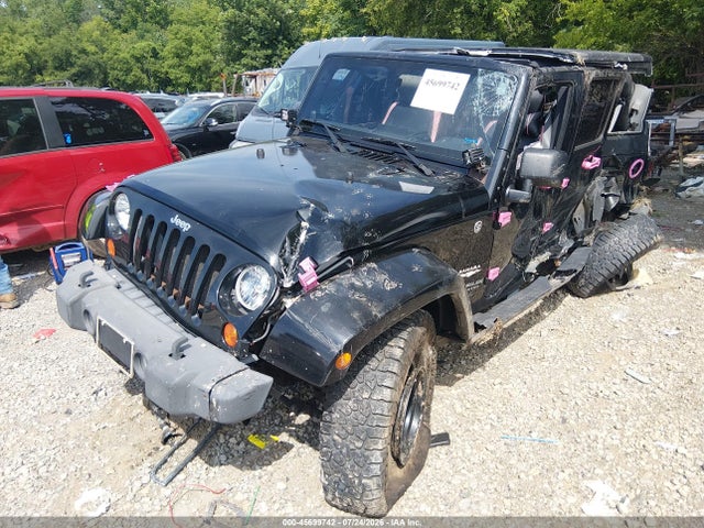 2008 Jeep Wrangler Unlimited Sahara მანქანა იყიდება აუქციონზე, vin: 1J8GA59198L500391, აუქციონის ნომერი: 45699742