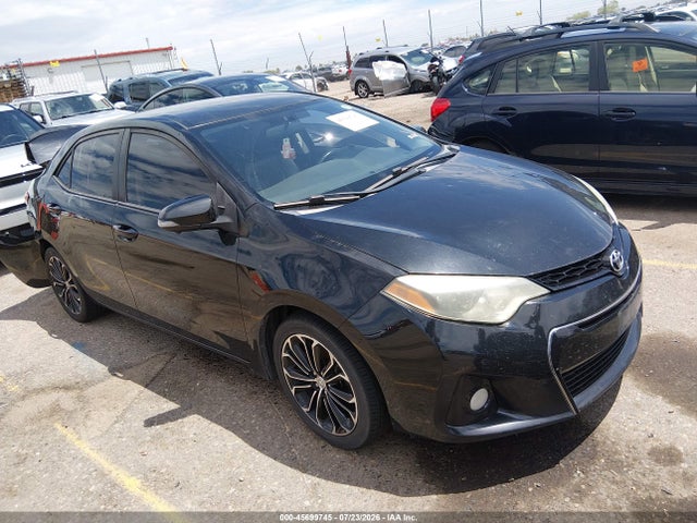 2015 Toyota Corolla S Plus მანქანა იყიდება აუქციონზე, vin: 5YFBURHE9FP301057, აუქციონის ნომერი: 45699745