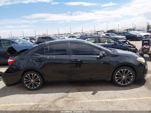 2015 Toyota Corolla S Plus მანქანა იყიდება აუქციონზე, vin: 5YFBURHE9FP301057, აუქციონის ნომერი: 45699745