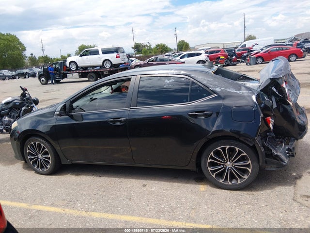 2015 Toyota Corolla S Plus მანქანა იყიდება აუქციონზე, vin: 5YFBURHE9FP301057, აუქციონის ნომერი: 45699745