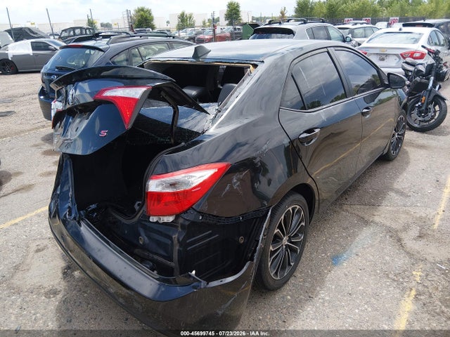 2015 Toyota Corolla S Plus მანქანა იყიდება აუქციონზე, vin: 5YFBURHE9FP301057, აუქციონის ნომერი: 45699745