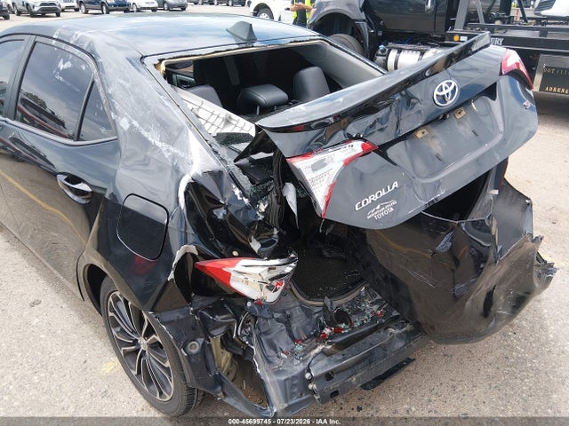 2015 Toyota Corolla S Plus მანქანა იყიდება აუქციონზე, vin: 5YFBURHE9FP301057, აუქციონის ნომერი: 45699745