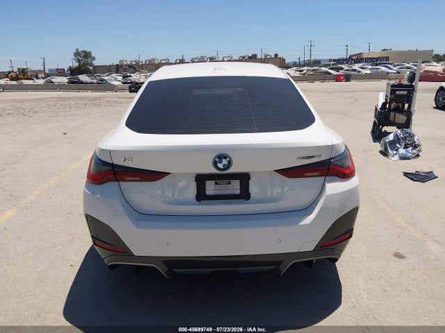 2023 Bmw I4 Edrive40 მანქანა იყიდება აუქციონზე, vin: WBY73AW0XPFR08075, აუქციონის ნომერი: 45699749