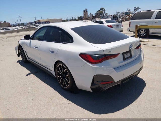 2023 Bmw I4 Edrive40 მანქანა იყიდება აუქციონზე, vin: WBY73AW0XPFR08075, აუქციონის ნომერი: 45699749