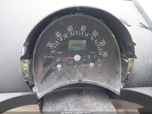 2001 Volkswagen New Beetle Gls Tdi მანქანა იყიდება აუქციონზე, vin: 3VWCP21C21M468756, აუქციონის ნომერი: 45699785