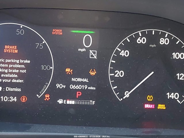 45699833 :رقم المزاد ، 7FARS6H52PE029407 vin ، 2023 Honda Cr-v Hybrid Sport مزاد بيع