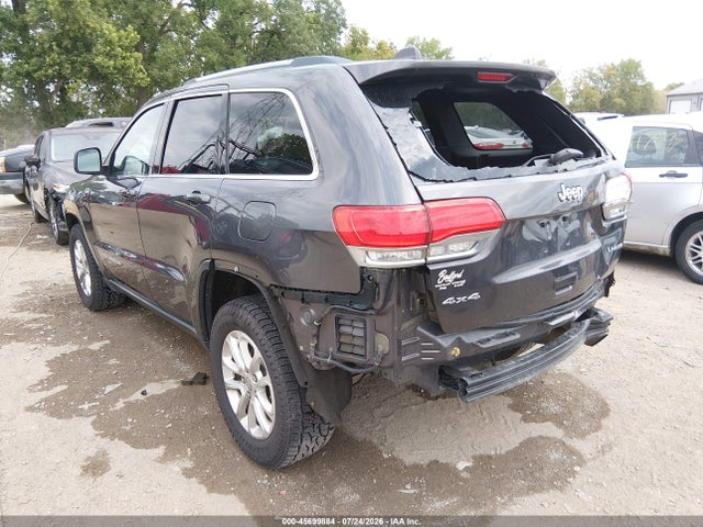 Продажа на аукционе авто 2016 Jeep Grand Cherokee Laredo, vin: 1C4RJFAG5GC478782, номер лота: 45699884