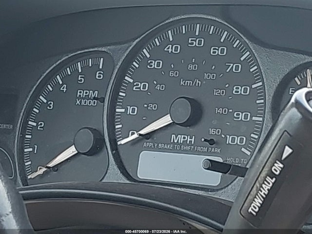 Продаж на аукціоні авто 2002 Chevrolet Tahoe Lt, vin: 1GNEK13Z22R262561, номер лоту: 45700069