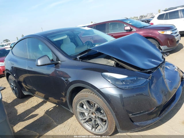 2024 Tesla Model Y Long Range Dual Motor All-wheel Drive მანქანა იყიდება აუქციონზე, vin: 7SAYGDEE2RF117137, აუქციონის ნომერი: 45700073