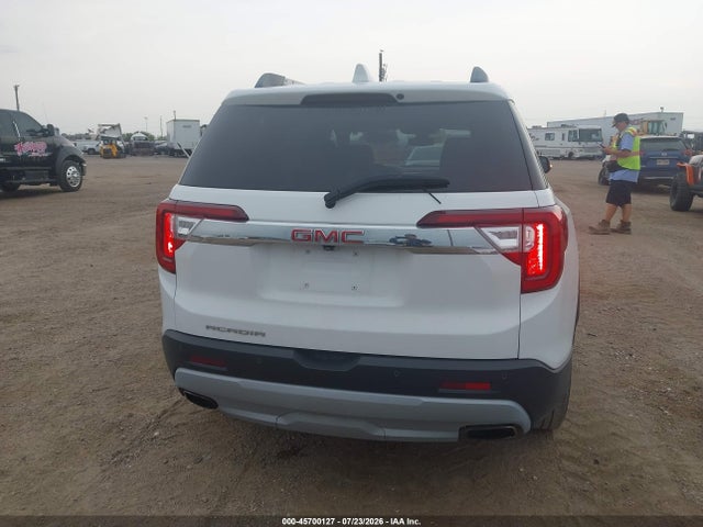 45700127 :رقم المزاد ، 1GKKNMLS4MZ230628 vin ، 2021 Gmc Acadia Fwd Slt مزاد بيع