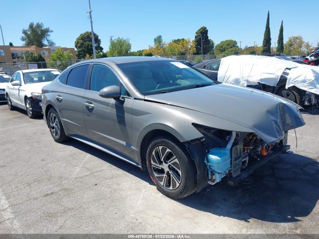 Hyundai Sonata Blue 2021 KMHL24JJ4MA036209 головне зображення