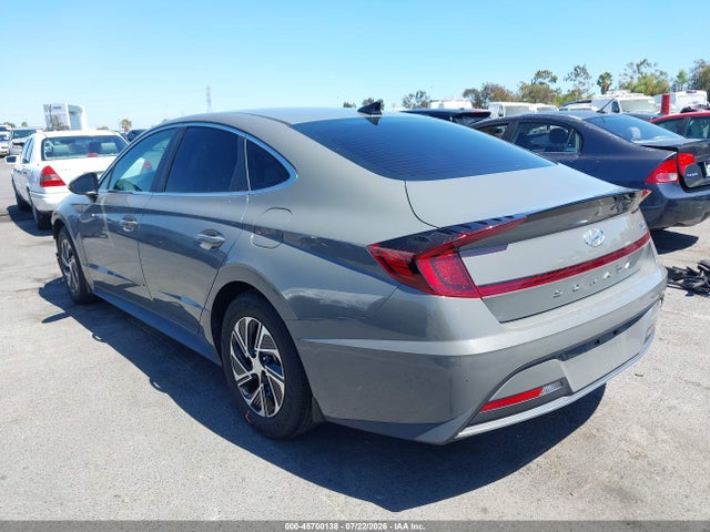 Hyundai Sonata Blue 2021 KMHL24JJ4MA036209 Image 3