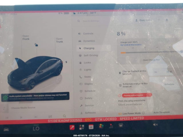 Tesla Model 3 Rear-wheel Drive 2022 5YJ3E1EA0NF332552 Image 17