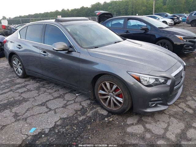 2014 Infiniti Q50 Premium მანქანა იყიდება აუქციონზე, vin: JN1BV7AP6EM691469, აუქციონის ნომერი: 45700213