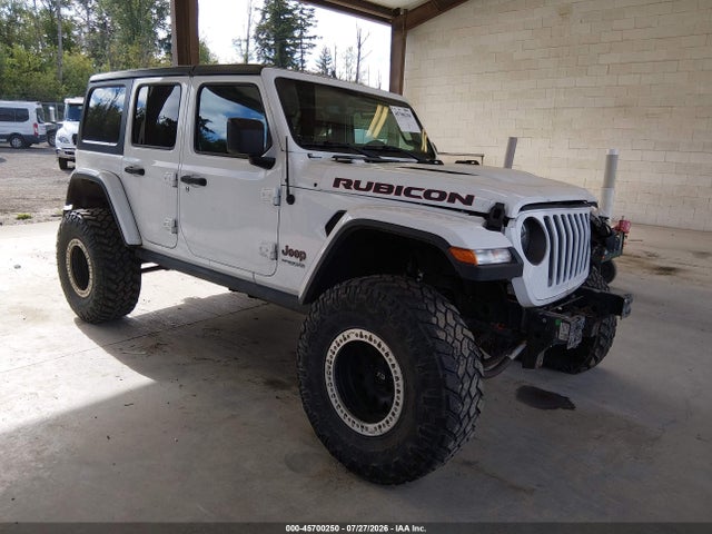 Продажа на аукционе авто 2018 Jeep Wrangler Unlimited Rubicon 4x4, vin: 1C4HJXFG0JW308555, номер лота: 45700250