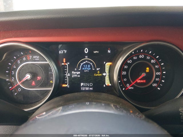 Продажа на аукционе авто 2018 Jeep Wrangler Unlimited Rubicon 4x4, vin: 1C4HJXFG0JW308555, номер лота: 45700250