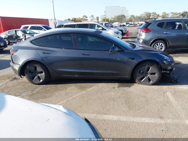 Продажа на аукционе авто 2022 Tesla Model 3 Rear-wheel Drive, vin: 5YJ3E1EA7NF376659, номер лота: 45700287