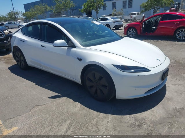 2024 Tesla Model 3 Long Range Dual Motor All-wheel Drive/rear-wheel Drive მანქანა იყიდება აუქციონზე, vin: 5YJ3E1EAXRF767679, აუქციონის ნომერი: 45700300
