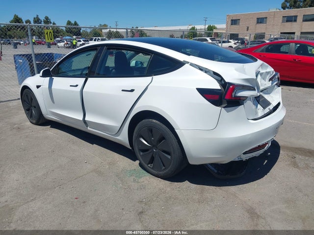 Aukcja sprzedaży 2024 Tesla Model 3 Long Range Dual Motor All-wheel Drive/rear-wheel Drive, vin: 5YJ3E1EAXRF767679, numer aukcji: 45700300