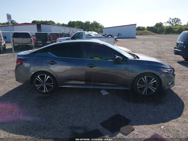 2022 Nissan Sentra Sr Xtronic Cvt მანქანა იყიდება აუქციონზე, vin: 3N1AB8DV3NY315359, აუქციონის ნომერი: 45700306