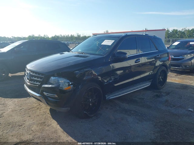 45700315 :رقم المزاد ، 4JGDA5JB0FA592543 vin ، 2015 Mercedes-benz Ml 350 مزاد بيع
