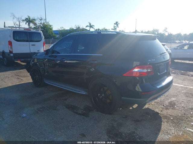 45700315 :رقم المزاد ، 4JGDA5JB0FA592543 vin ، 2015 Mercedes-benz Ml 350 مزاد بيع