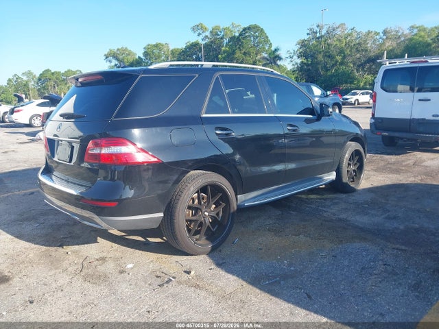 45700315 :رقم المزاد ، 4JGDA5JB0FA592543 vin ، 2015 Mercedes-benz Ml 350 مزاد بيع