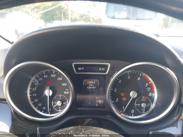 45700315 :رقم المزاد ، 4JGDA5JB0FA592543 vin ، 2015 Mercedes-benz Ml 350 مزاد بيع
