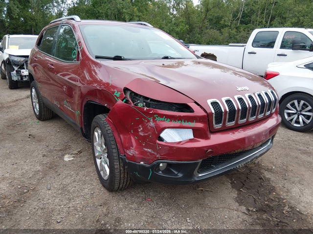 2014 Jeep Cherokee Limited მანქანა იყიდება აუქციონზე, vin: 1C4PJMDS5EW308543, აუქციონის ნომერი: 45700320
