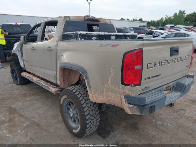 2022 Chevrolet Colorado 4wd  Short Box Zr2 მანქანა იყიდება აუქციონზე, vin: 1GCGTEEN9N1121392, აუქციონის ნომერი: 45700326