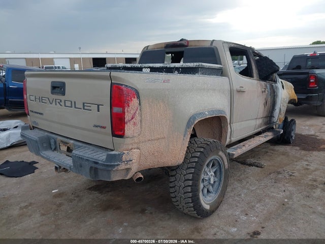 2022 Chevrolet Colorado 4wd  Short Box Zr2 მანქანა იყიდება აუქციონზე, vin: 1GCGTEEN9N1121392, აუქციონის ნომერი: 45700326