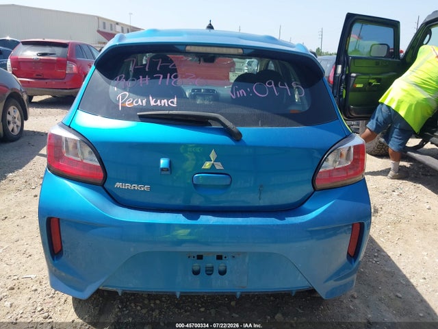 2024 Mitsubishi Mirage Es/le მანქანა იყიდება აუქციონზე, vin: ML32AUHJ8RH020945, აუქციონის ნომერი: 45700334