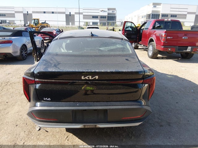 2025 Kia K4 Ex მანქანა იყიდება აუქციონზე, vin: 3KPFU4DE2SE032793, აუქციონის ნომერი: 45700339