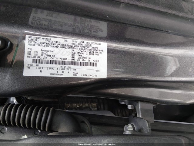 Aukcja sprzedaży 2013 Ford Focus Se, vin: 1FADP3F26DL199217, numer aukcji: 45700352