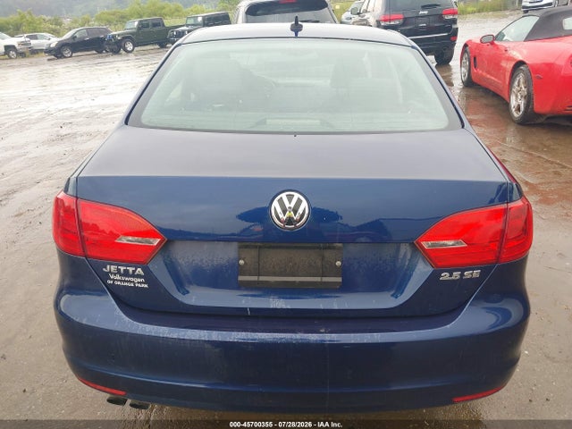 2011 Volkswagen Jetta 2.5l Se მანქანა იყიდება აუქციონზე, vin: 3VWDX7AJ0BM325001, აუქციონის ნომერი: 45700355