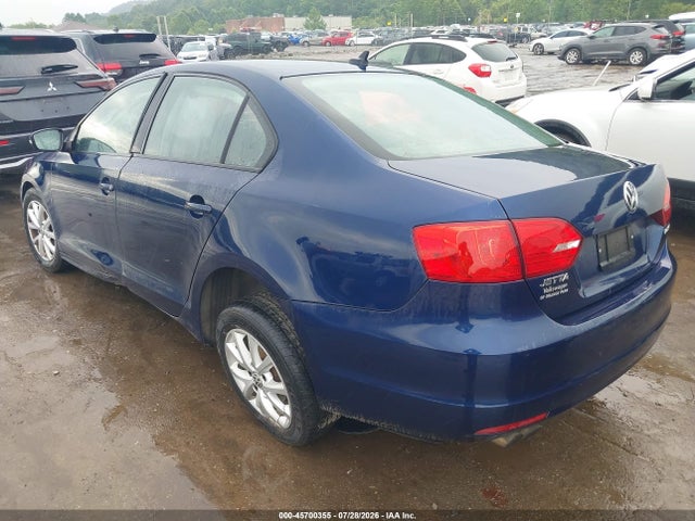 2011 Volkswagen Jetta 2.5l Se მანქანა იყიდება აუქციონზე, vin: 3VWDX7AJ0BM325001, აუქციონის ნომერი: 45700355