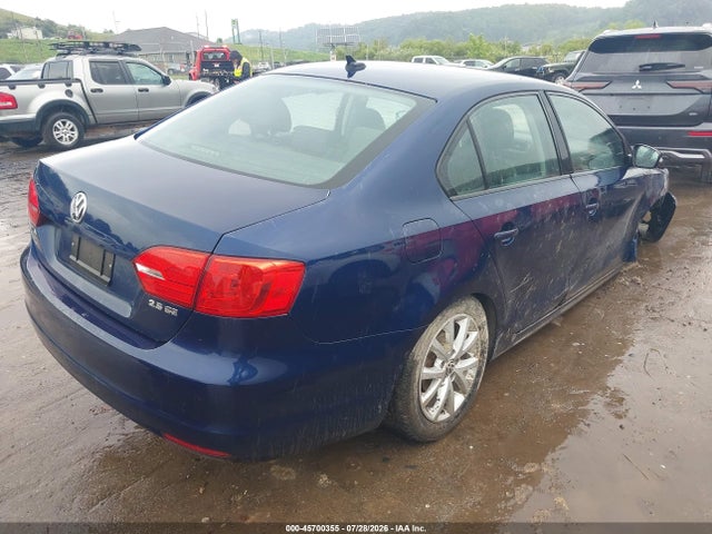 2011 Volkswagen Jetta 2.5l Se მანქანა იყიდება აუქციონზე, vin: 3VWDX7AJ0BM325001, აუქციონის ნომერი: 45700355