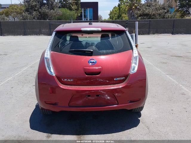 45700369 :رقم المزاد ، 1N4AZ0CP3DC401748 vin ، 2013 Nissan Leaf S مزاد بيع