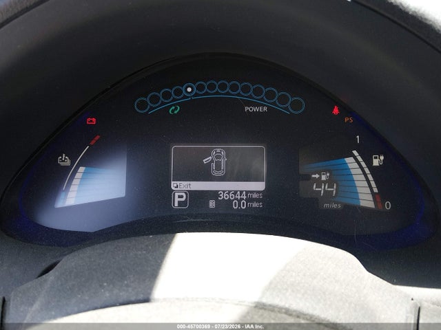 45700369 :رقم المزاد ، 1N4AZ0CP3DC401748 vin ، 2013 Nissan Leaf S مزاد بيع