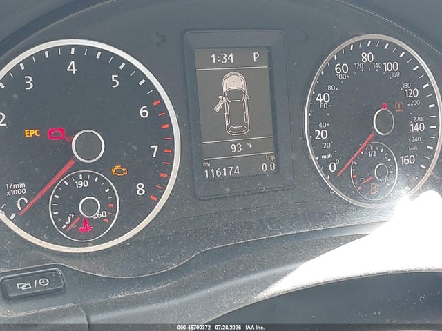 2016 Volkswagen Tiguan S მანქანა იყიდება აუქციონზე, vin: WVGBV7AX0GK000296, აუქციონის ნომერი: 45700372