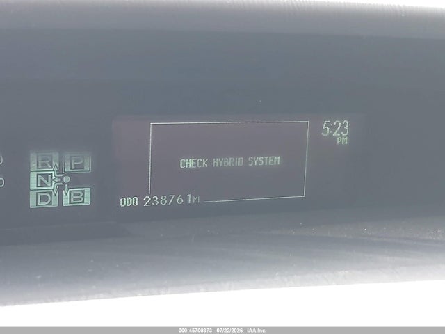 2010 Toyota Prius Iii მანქანა იყიდება აუქციონზე, vin: JTDKN3DU6A0081502, აუქციონის ნომერი: 45700373