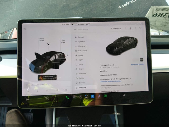 Aukcja sprzedaży 2019 Tesla Model 3 Long Range/mid Range/standard Range/standard Range Plus, vin: 5YJ3E1EA8KF413035, numer aukcji: 45700386